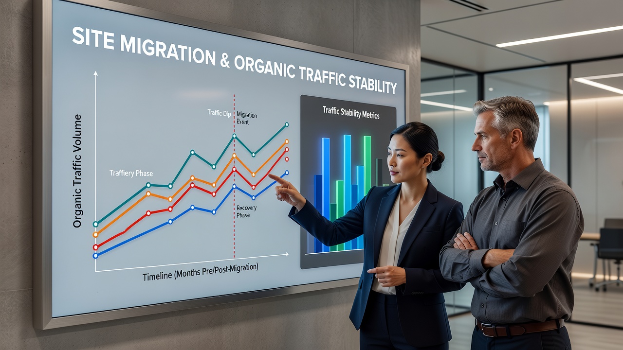 Examining the Interplay Between Site Migration Timing and Organic Traffic Stability