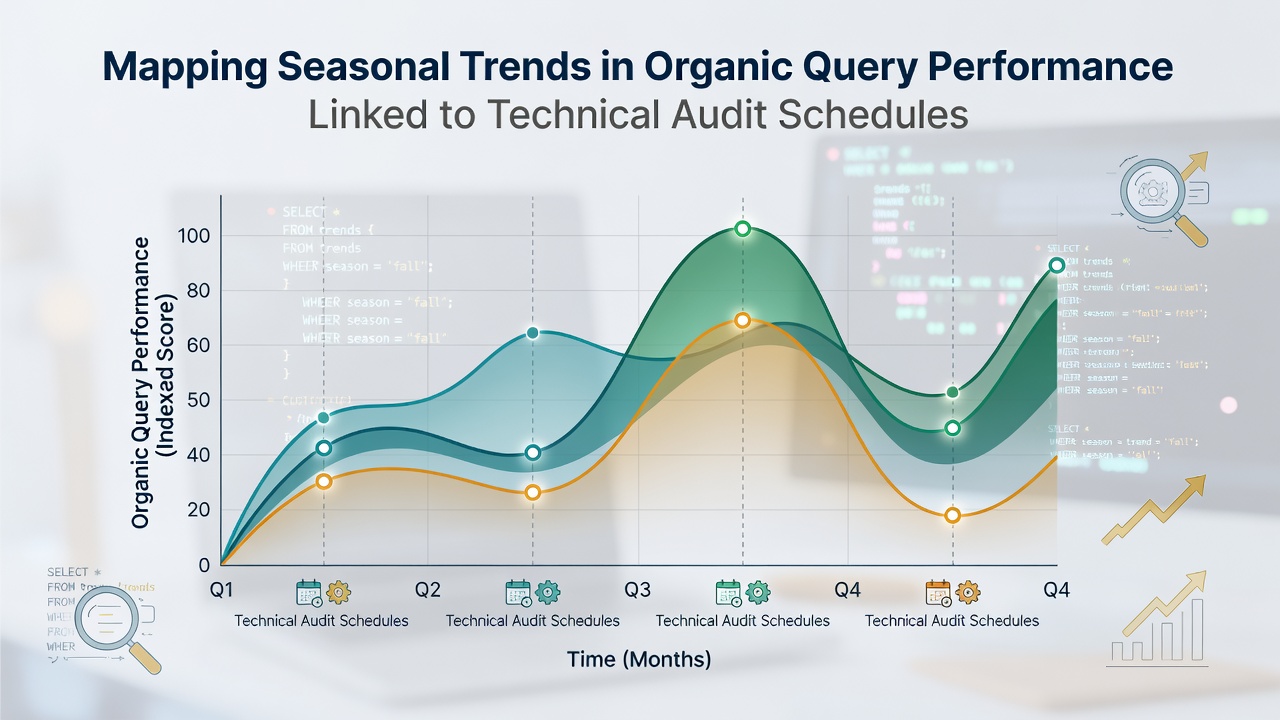 Mapping Seasonal Trends in Organic Query Performance Linked to Technical Audit Schedules